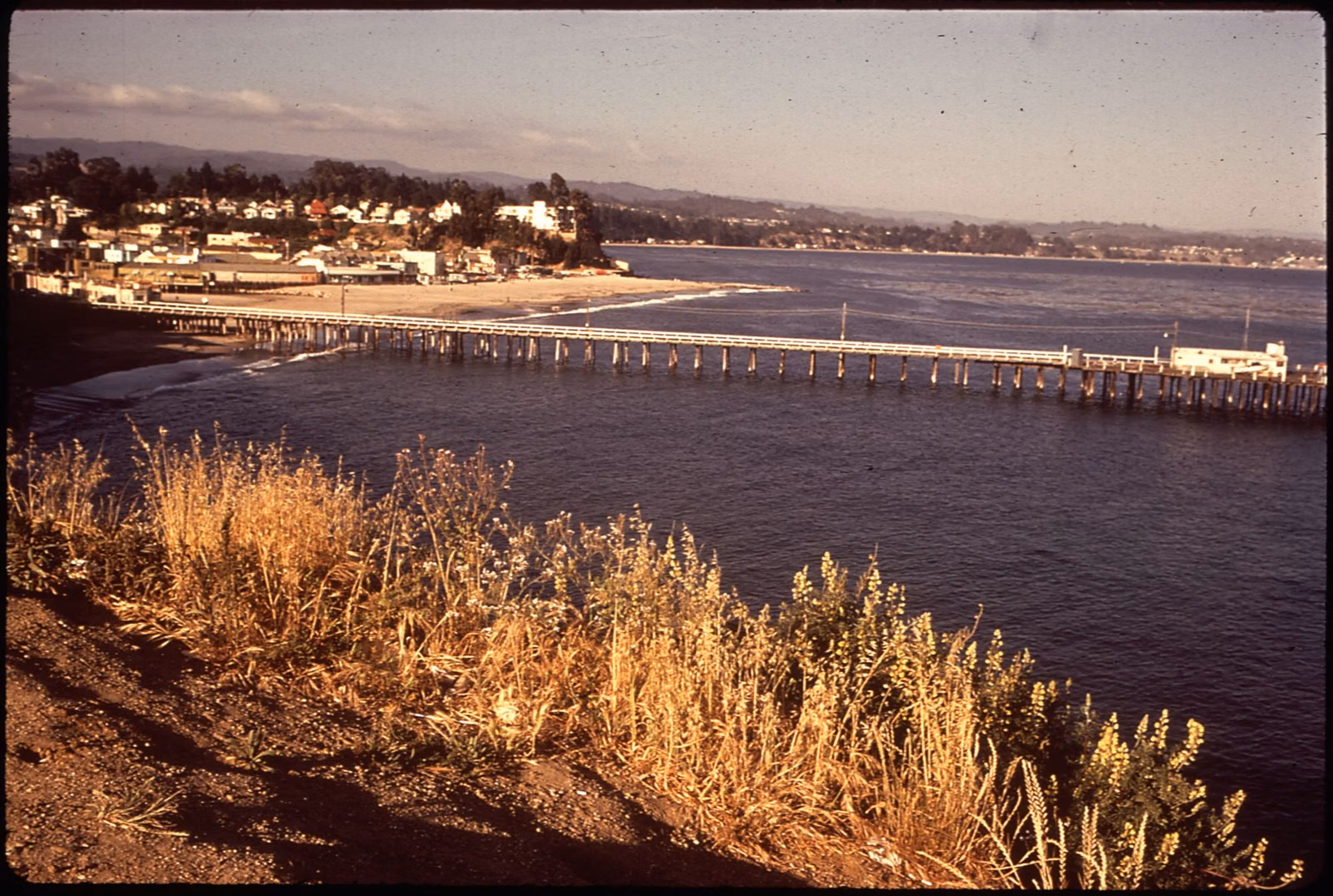 Sunset Beach, just north of Bolsa Chica, photographed in May 1972 for the EPA's Documerica project